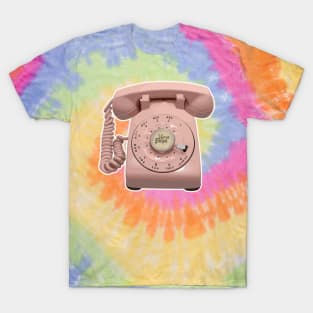 Vintage Retro 80s Rotary Telephone T-Shirt